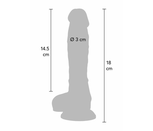 TOYJOY Rainbow Lover 18 cm Silicone Model - Multicolor Pride Edition