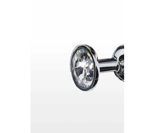 TOYJOY Starlight Booty Jewel Small Aluminium Plug with Gemstone Accent
