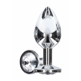 TOYJOY Starlight Booty Jewel Small Aluminium Plug with Gemstone Accent