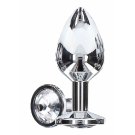 TOYJOY Starlight Booty Jewel Medium Aluminium Plug with Gemstone Accent