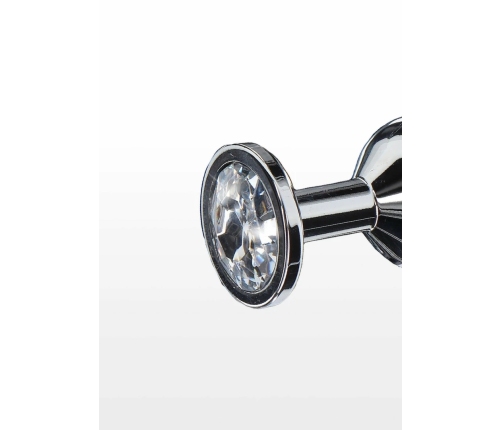 TOYJOY Starlight Booty Jewel Medium Aluminium Plug with Gemstone Accent