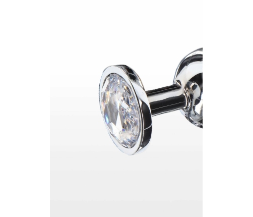 TOYJOY Starlight Booty Jewel Large Aluminum Plug with Gem Accent