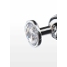 TOYJOY Starlight Booty Jewel Large Aluminum Plug with Gem Accent