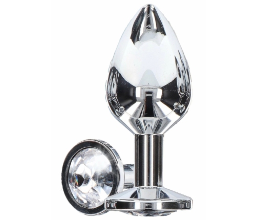 TOYJOY Starlight Booty Jewel Large Aluminum Plug with Gem Accent