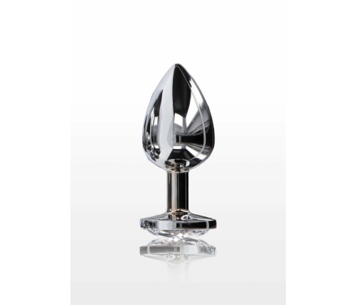 TOYJOY Starlight Booty Jewel Large Aluminum Plug with Gem Accent