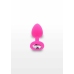 TOYJOY Diamond Booty Jewel Small - Silicone Plug with Gem Accent