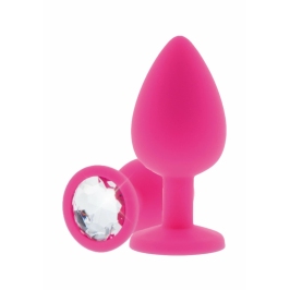 TOYJOY Diamond Booty Jewel Small - Silicone Plug with Gem Accent