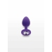 TOYJOY Diamond Booty Jewel Small Silicone Plug with Gemstone Accent