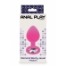 TOYJOY Diamond Booty Jewel Medium Silicone Plug with Gem Accent