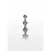 TOYJOY Diamond Star Beads Small Aluminium Plug with Silver Jewel