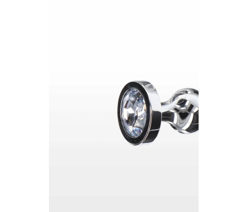 TOYJOY Diamond Star Beads Medium Aluminium Plug with Silver Jewel