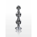 TOYJOY Diamond Star Beads Large Aluminium Plug with Silver Jewel