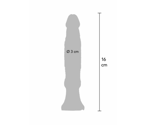 TOYJOY Anal Starter 16 cm Flexible Silicone Model with Flared Base