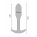 ToyJoy Smooth Anal Plug Small Silicone 9.7cm by Dream Toys - Beginner Size
