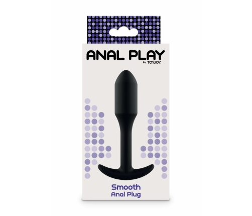 ToyJoy Smooth Anal Plug Small Silicone 9.7cm by Dream Toys - Beginner Size