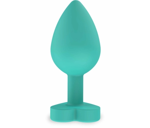 ToyJoy Booty Sweethearts Silicone Plug Heart Base Black Medium