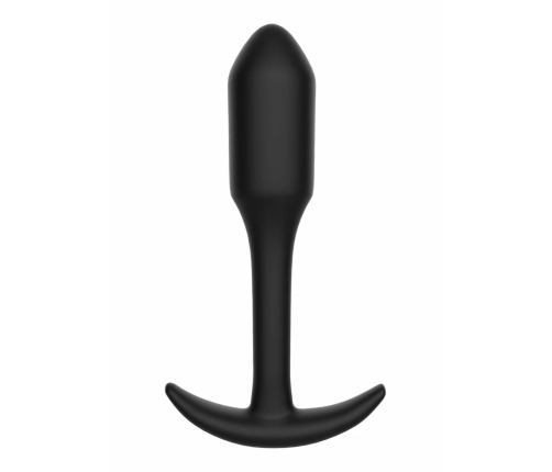 ToyJoy Smooth Plug Medium Silicone Anal Model 10.9cm Black