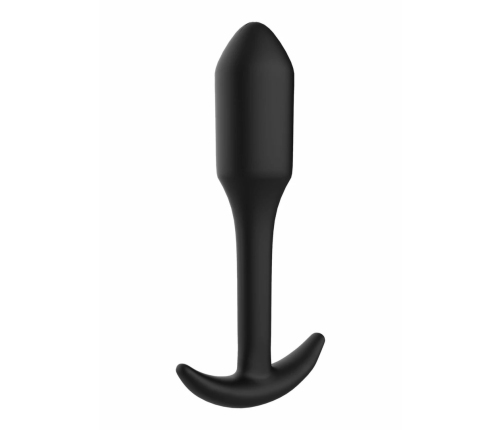 ToyJoy Smooth Plug Medium Silicone Anal Model 10.9cm Black