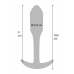 ToyJoy Smooth Plug Medium Silicone Anal Model 10.9cm Black