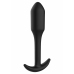 ToyJoy Smooth Plug Large Silicone Anal Model 12.2 cm Black