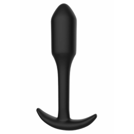 ToyJoy Smooth Plug Large Silicone Anal Model 12.2 cm Black