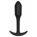 ToyJoy Smooth Plug Large Silicone Anal Model 12.2 cm Black