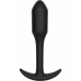 ToyJoy Smooth Anal Plug XLarge Silicone Body-Safe 13.7cm Black
