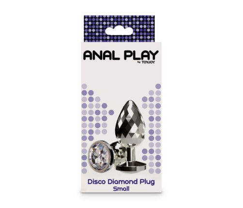 TOYJOY Disco Diamond Plug Small Aluminium Gemstone Base