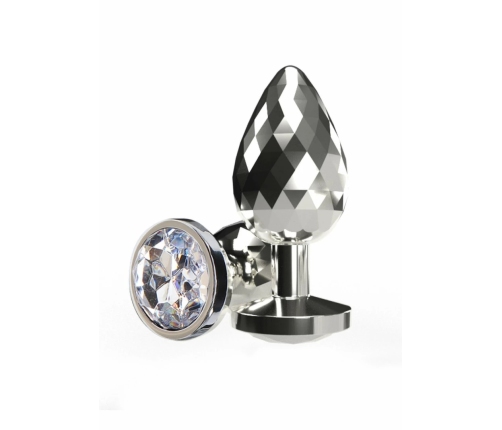 TOYJOY Disco Diamond Plug Small Aluminium Gemstone Base