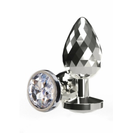 TOYJOY Disco Diamond Plug Medium Aluminium Faceted Gem Base