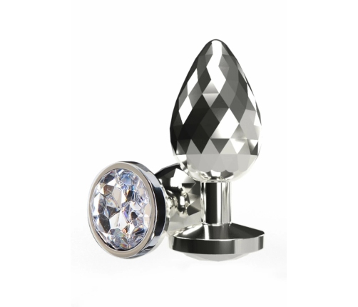 TOYJOY Disco Diamond Plug Medium Aluminium Faceted Gem Base