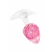 ToyJoy Crystal Plug Small Liquid Silicone Sparkling Base 7.5 cm