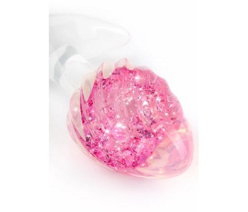 ToyJoy Crystal Plug Small Liquid Silicone Sparkling Base 7.5 cm