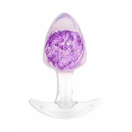 ToyJoy Crystal Plug Medium Liquid Silicone Glam Look 8713221845078 ToyJoy Crystal Plug Medium Liquid Silicone Glam Look 8713221845078