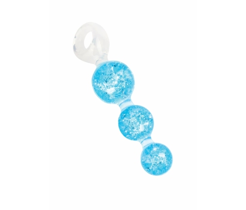 ToyJoy Crystal Trio Medium - Silicone Anal Plug with Crystal Accents