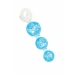 ToyJoy Crystal Trio Medium - Silicone Anal Plug with Crystal Accents
