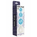 ToyJoy Crystal Trio Medium - Silicone Anal Plug with Crystal Accents