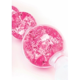 ToyJoy Crystal Trio Medium Plug - Liquid Silicone, Sparkling Design