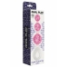 ToyJoy Crystal Trio Medium Plug - Liquid Silicone, Sparkling Design