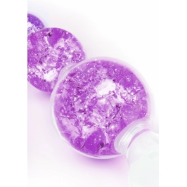 ToyJoy Crystal Trio Medium Plug - Liquid Silicone, Sparkling Design