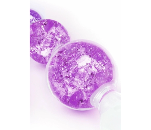 ToyJoy Crystal Trio Medium Plug - Liquid Silicone, Sparkling Design