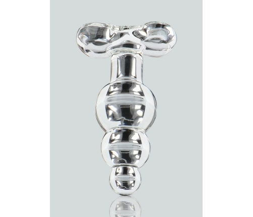 TOYJOY GLASS WORXX Crystal Anal Jewel - Glass Plug with Flared Base