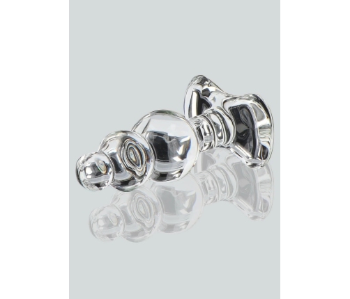 TOYJOY GLASS WORXX Crystal Anal Jewel - Glass Plug with Flared Base