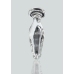 TOYJOY GLASS WORXX Star Sparkler - Glass Plug, Tapered, Clear