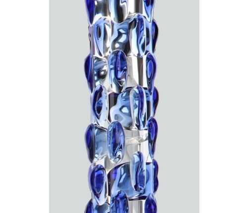 TOYJOY GLASS WORXX Diamond Dazzler Dong Blue Glass Intimate Model