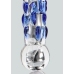 TOYJOY GLASS WORXX Diamond Dazzler Dong Blue Glass Intimate Model