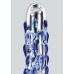 TOYJOY GLASS WORXX Diamond Dazzler Dong Blue Glass Intimate Model
