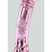 TOYJOY GLASS WORXX Dual-Ended Rhinestone Wand Pink Glass 21 cm