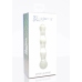 TOYJOY GLASS WORXX Sparkle Wand - Glass Intimate Massager, Wavy Design