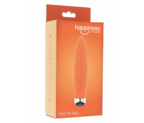 ToyJoy SMILE Make Me Happy Vibrator Silicone USB Splashproof Pink